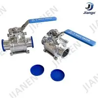 3-osaline roostevabast terasest kuulventiil